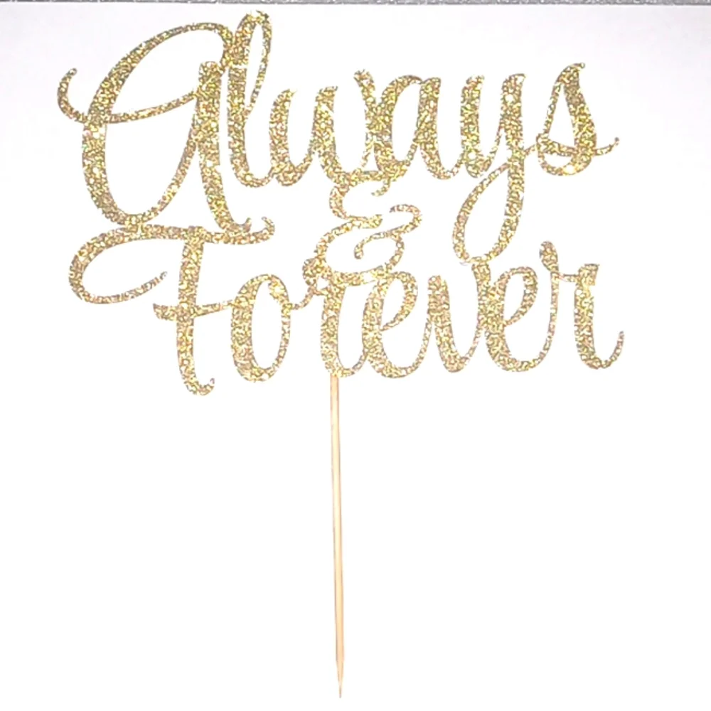 Always & Forever Cake Topper